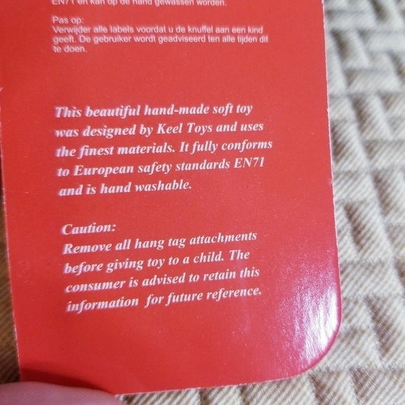 Nwt keel toys kindon guardsman bear plush - Picture 5 of 6